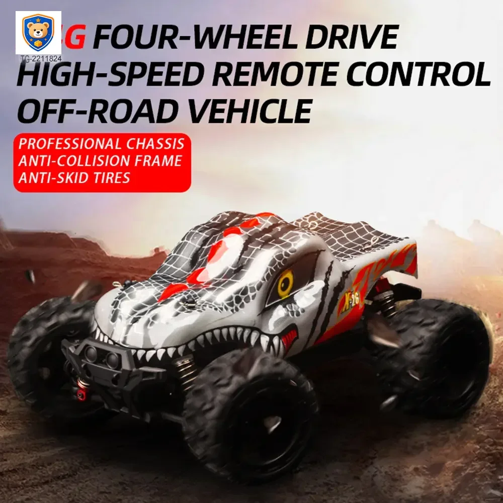 Dinosaur Big Wheel Truck, 1:16 Scale, 4WD — product view 4