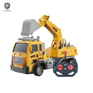 RC Engineering Excavator Toy With Multi-Joint Arm Control