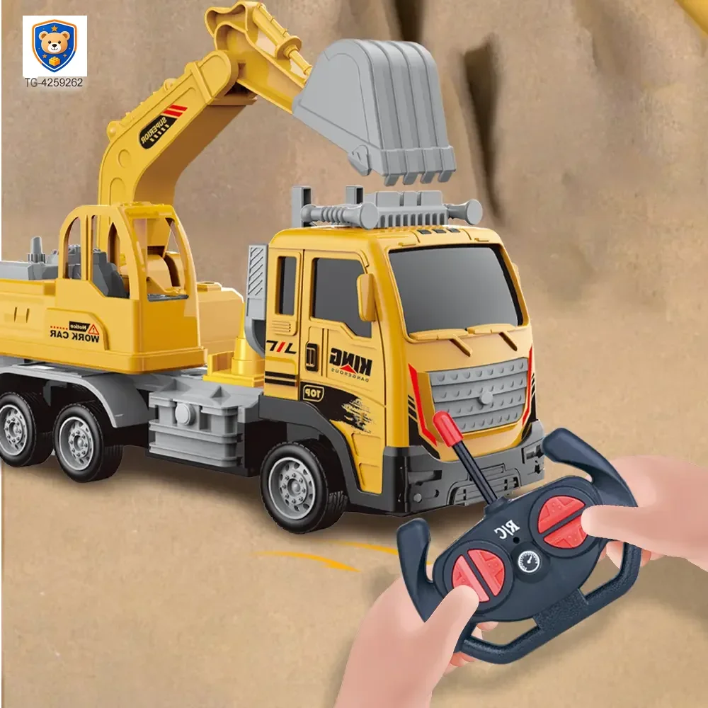 RC Engineering Excavator Toy With Multi-Joint Arm Control — product view 2