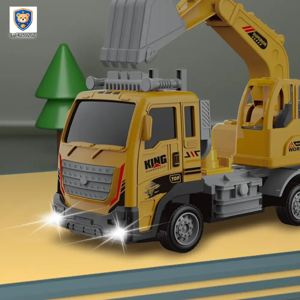 RC Engineering Excavator Toy With Multi-Joint Arm Control — product view 4