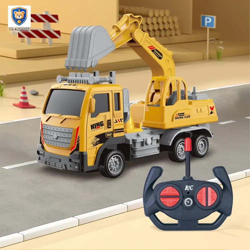 RC Engineering Excavator Toy With Multi-Joint Arm Control — product view 5