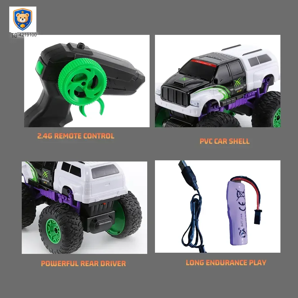 1: 16 2.4GHz Large Wheel RC Off-Road Toy — product view 5