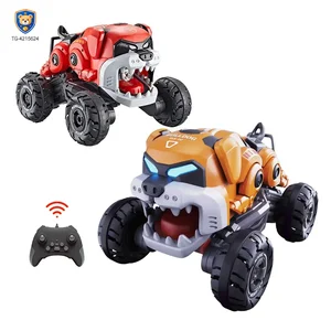 RC Stunt Car Toy With Fierce Dog Shape
