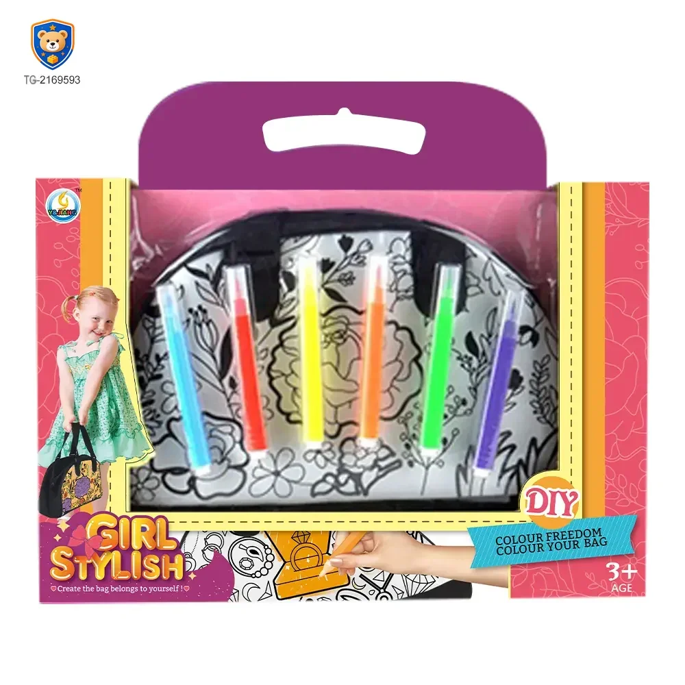 DIY Graffiti Coloring Handbag — product view 5