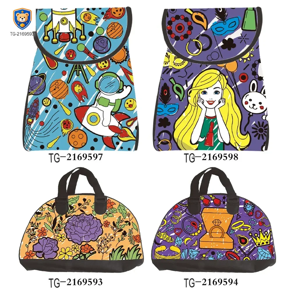 DIY Graffiti Coloring Handbag — product view 6