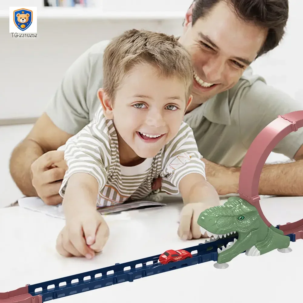 Loop Orbit Track Toy, Dinosaur Theme, Battery Free — product view 2