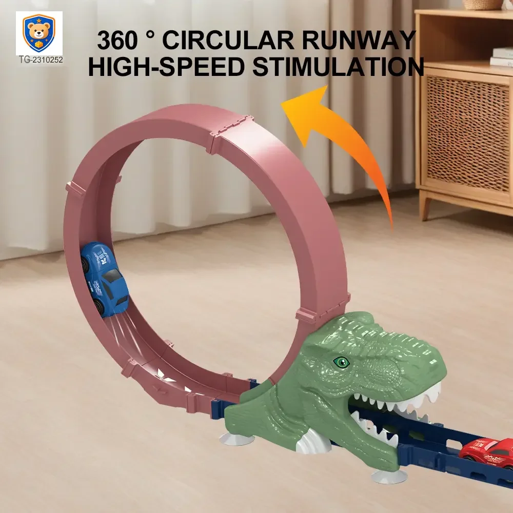 Loop Orbit Track Toy, Dinosaur Theme, Battery Free — product view 3