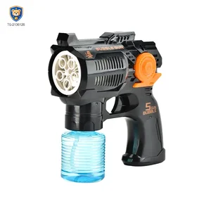 Electric Bubble Gun Toy with Fan