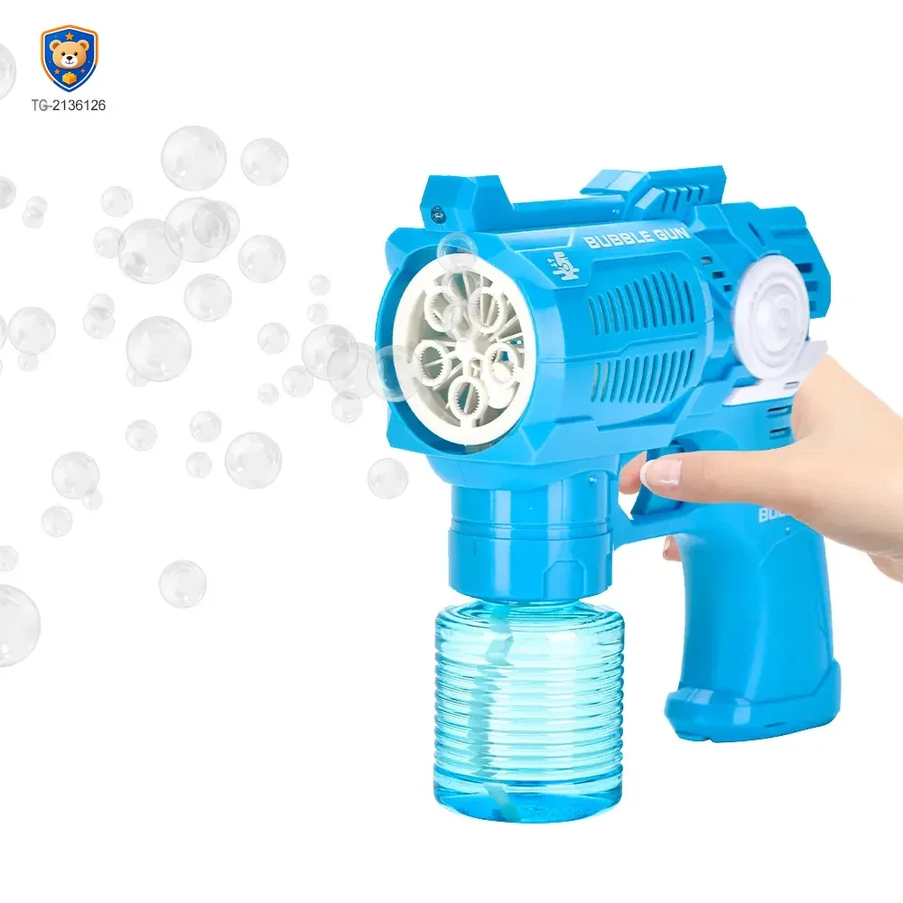 Electric Bubble Gun Toy with Fan — product view 4