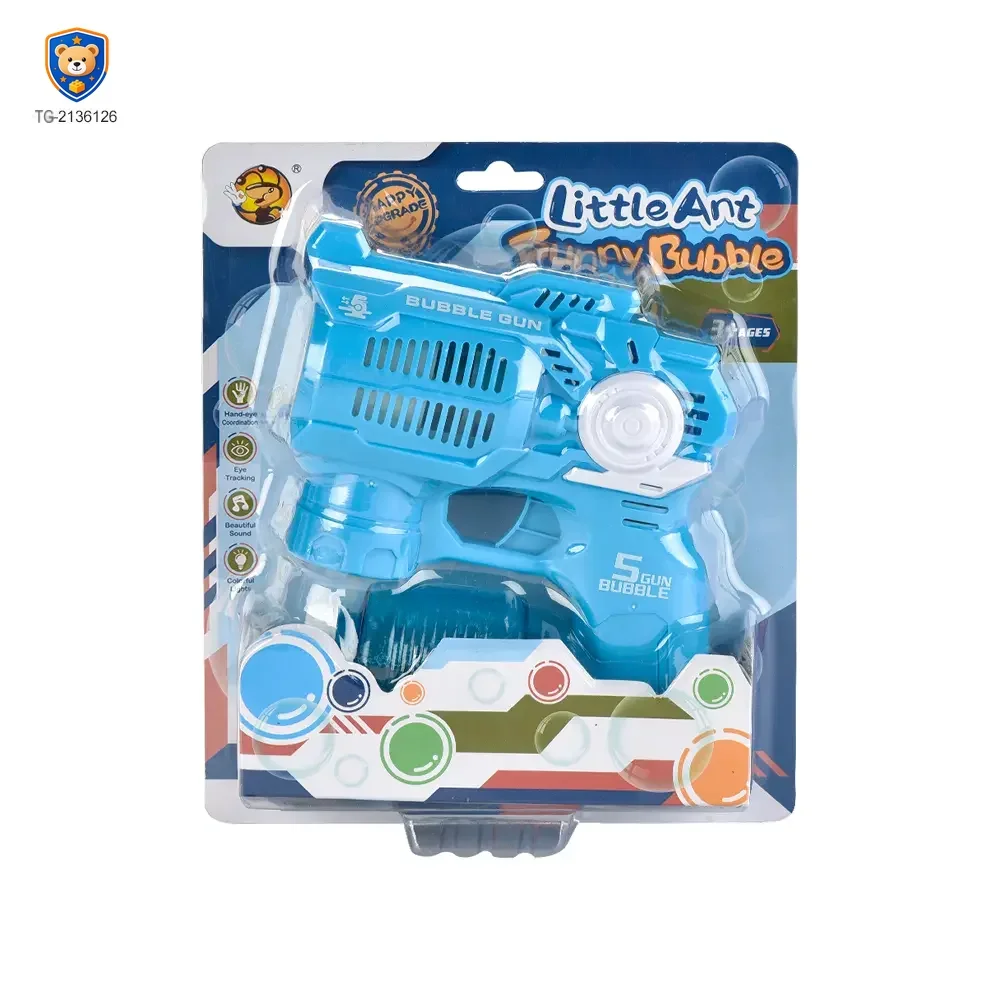 Electric Bubble Gun Toy with Fan — product view 5