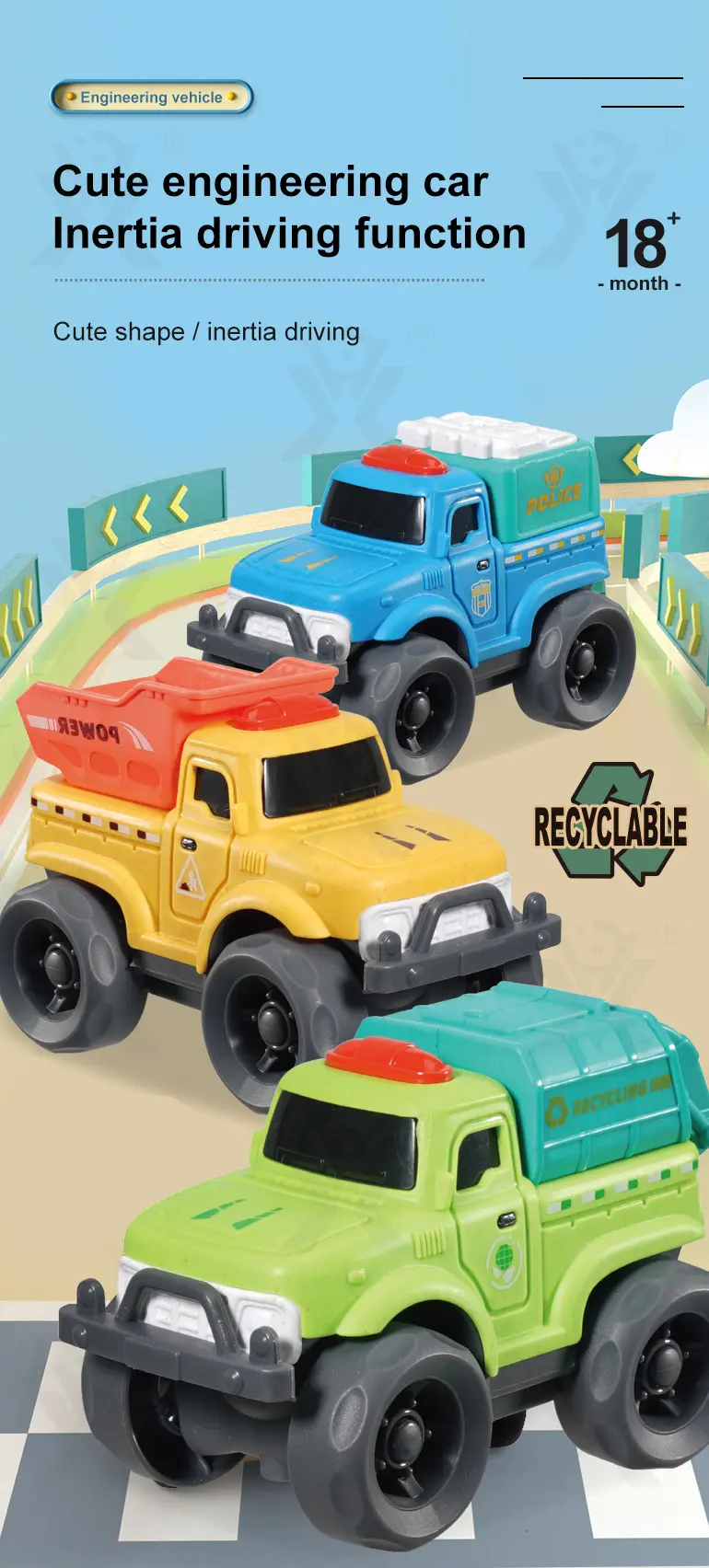 Construction Truck, Bigfoot Design (TG4880804) — product detail panel 1