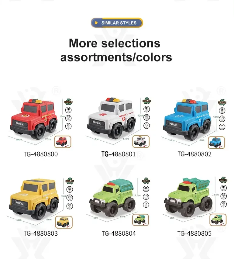Adorable Fire Trucks Toy For Toddlers (TG4880800) — product detail panel 7