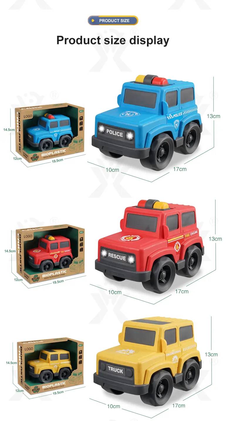 Adorable Fire Trucks Toy For Toddlers (TG4880800) — product detail panel 8