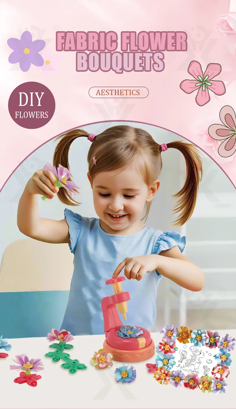 Creative Fabric Flower Bouquets Toy (TG4940276) — product detail panel 1