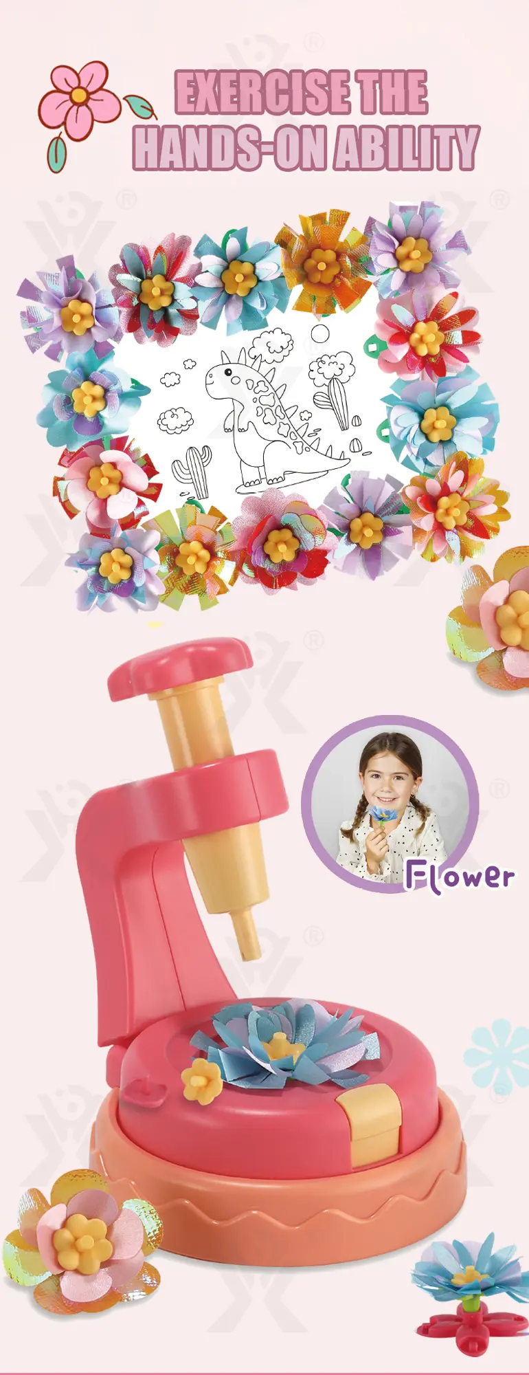 Creative Fabric Flower Bouquets Toy (TG4940276) — product detail panel 4