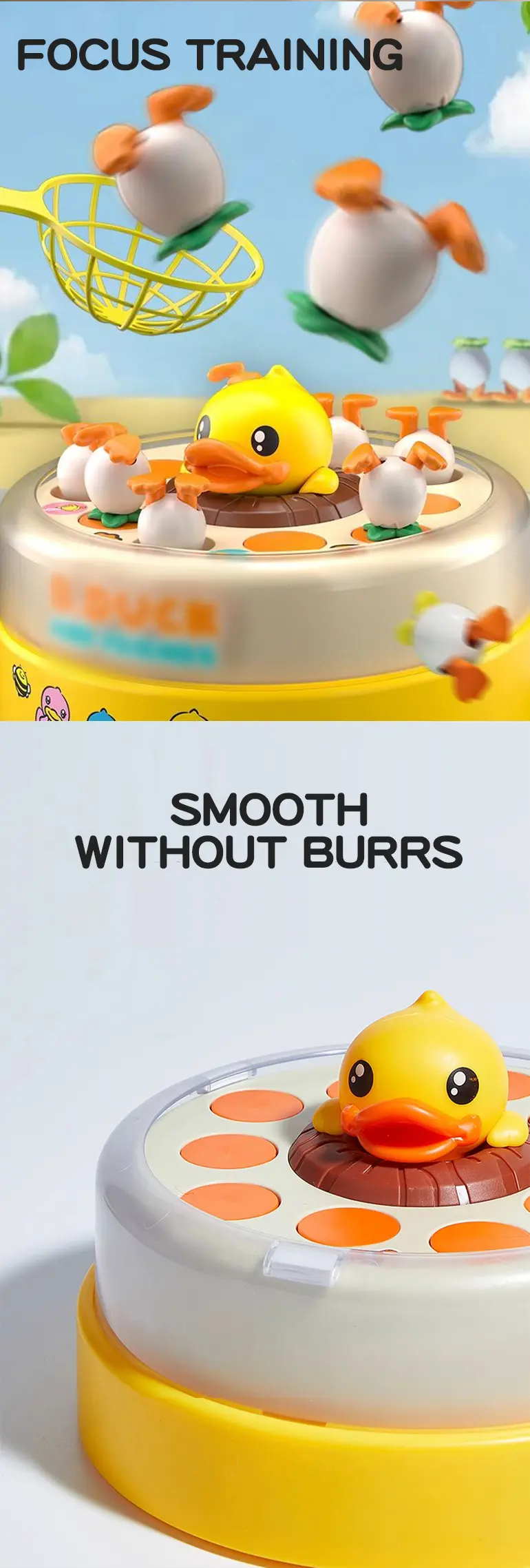 Bouncing Duck Toy, Track and Catch Game (TG4279580) — product detail panel 3