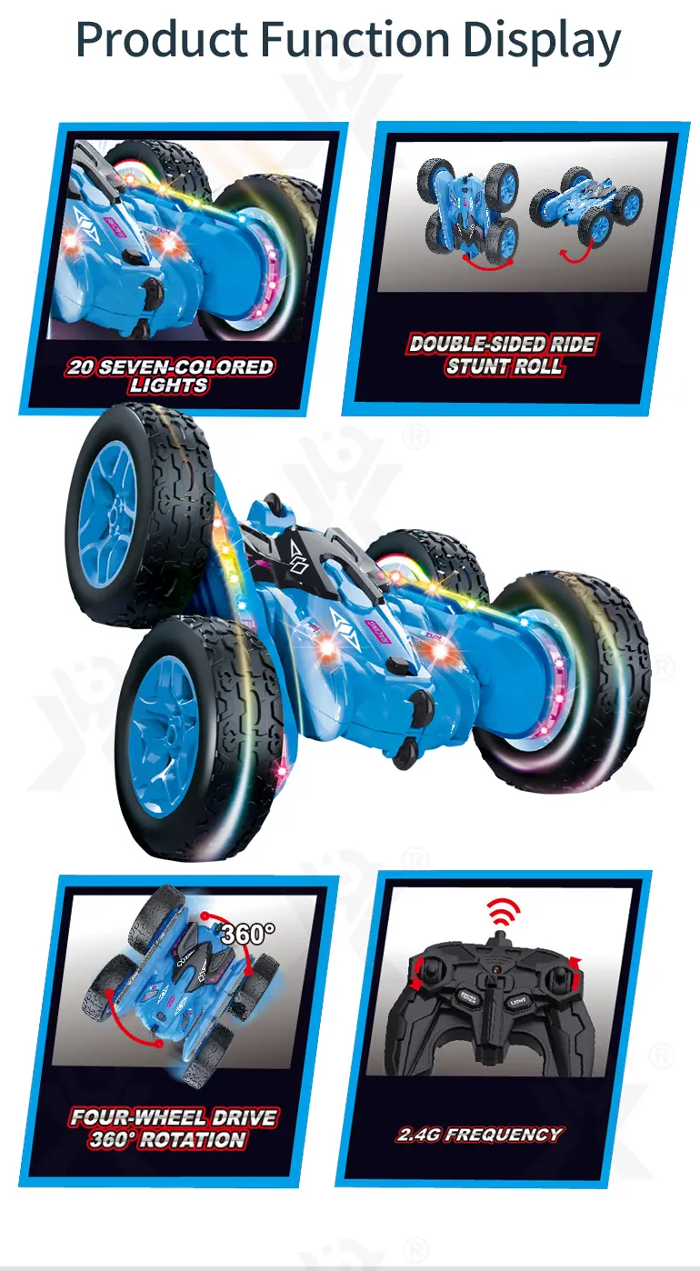 RC Double-Sided Stunt Car Toys (TG4149252) — product detail panel 4