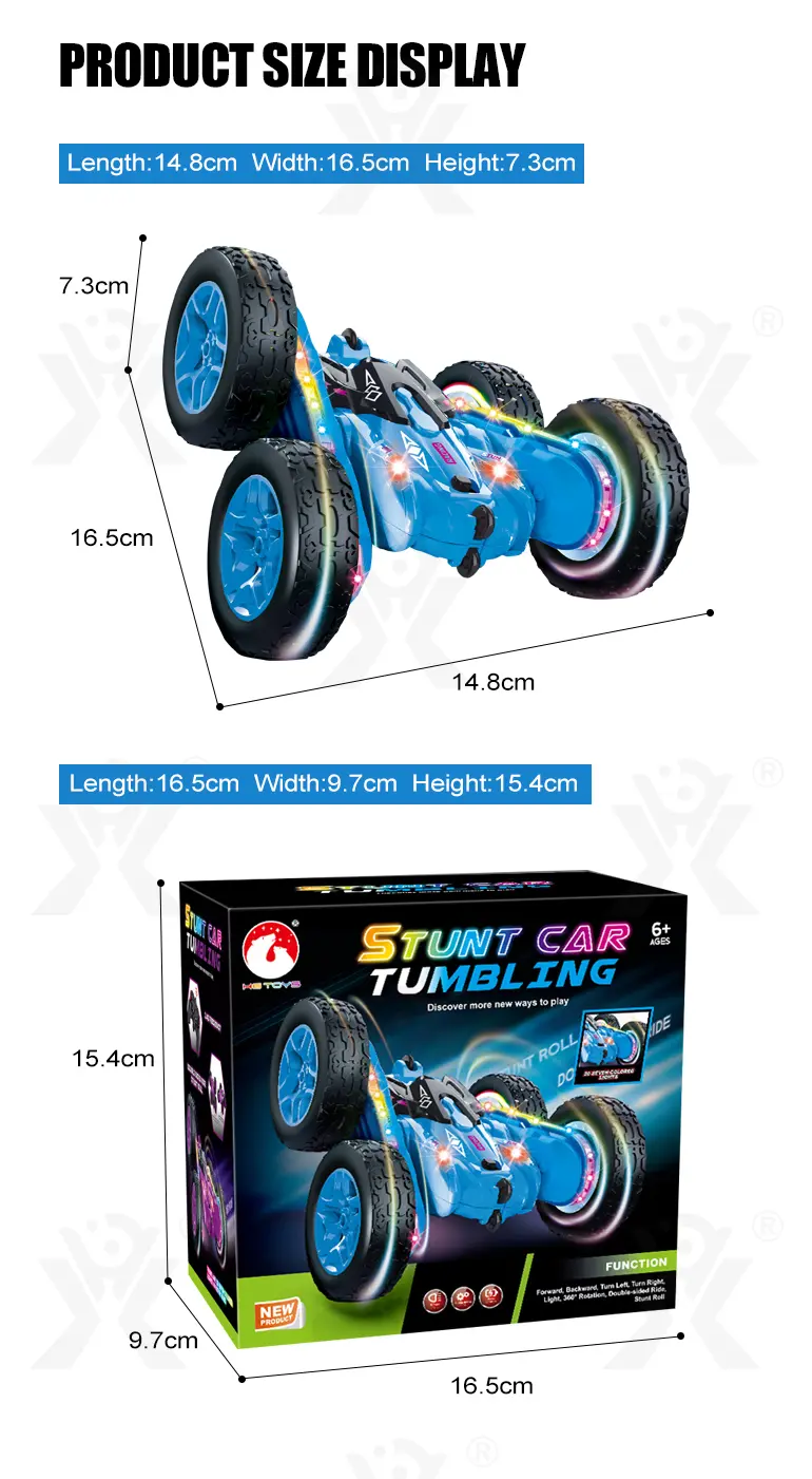 RC Double-Sided Stunt Car Toys (TG4149252) — product detail panel 8
