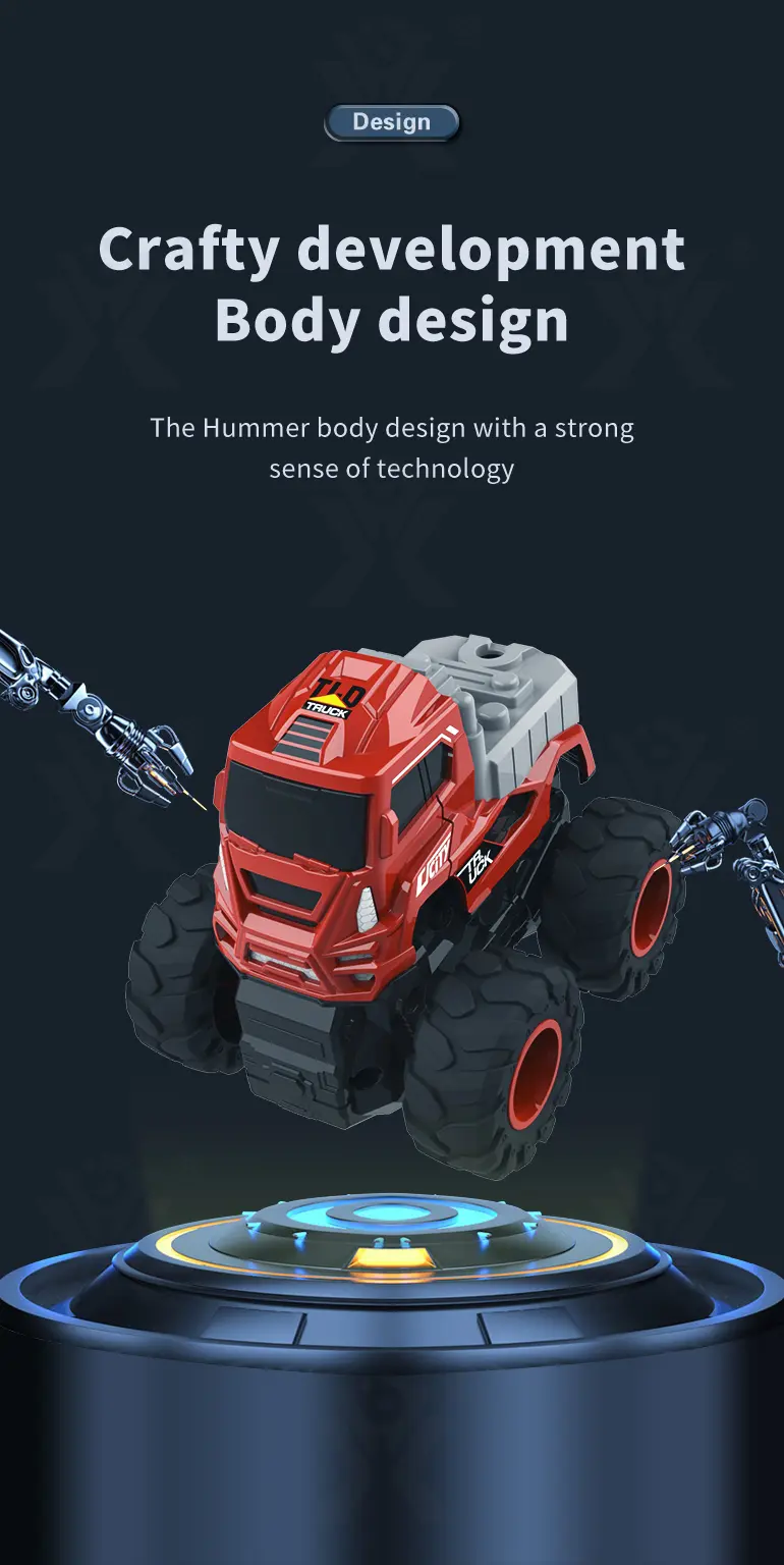 Engineering Truck Toy, Push-and-Go -Educational Children’s Toys Supply (TG4112574) — product detail panel 9