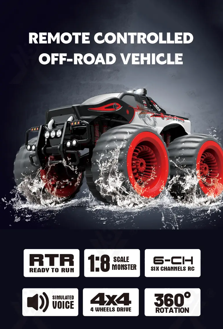 Big Foot RC Car Toy with Dual Motors (TG4149253) — product detail panel 1
