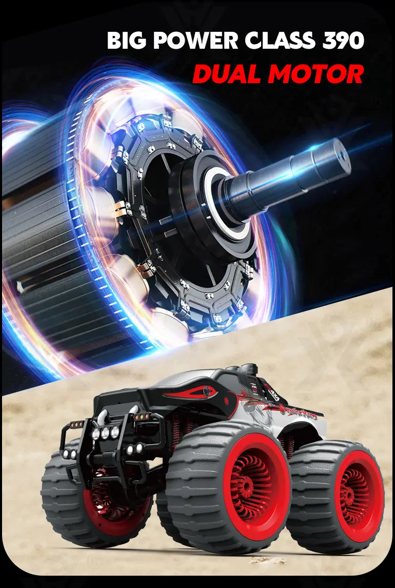 Big Foot RC Car Toy with Dual Motors (TG4149253) — product detail panel 3