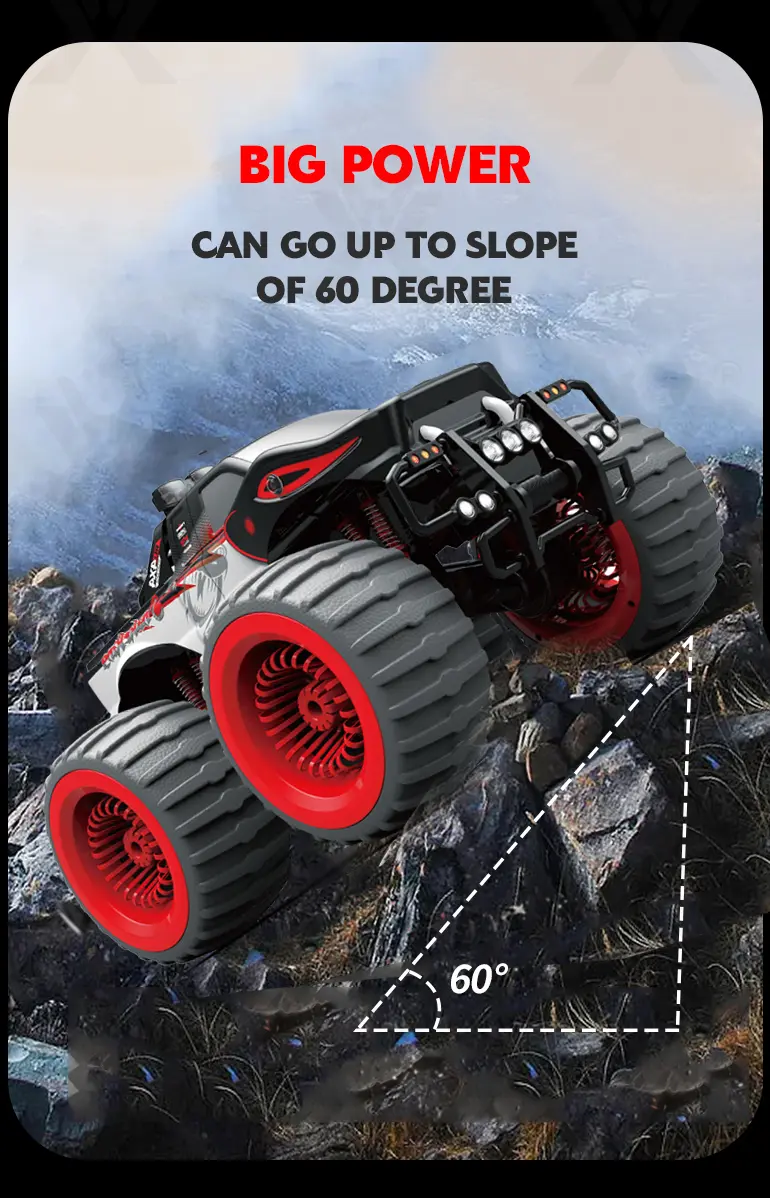 Big Foot RC Car Toy with Dual Motors (TG4149253) — product detail panel 4