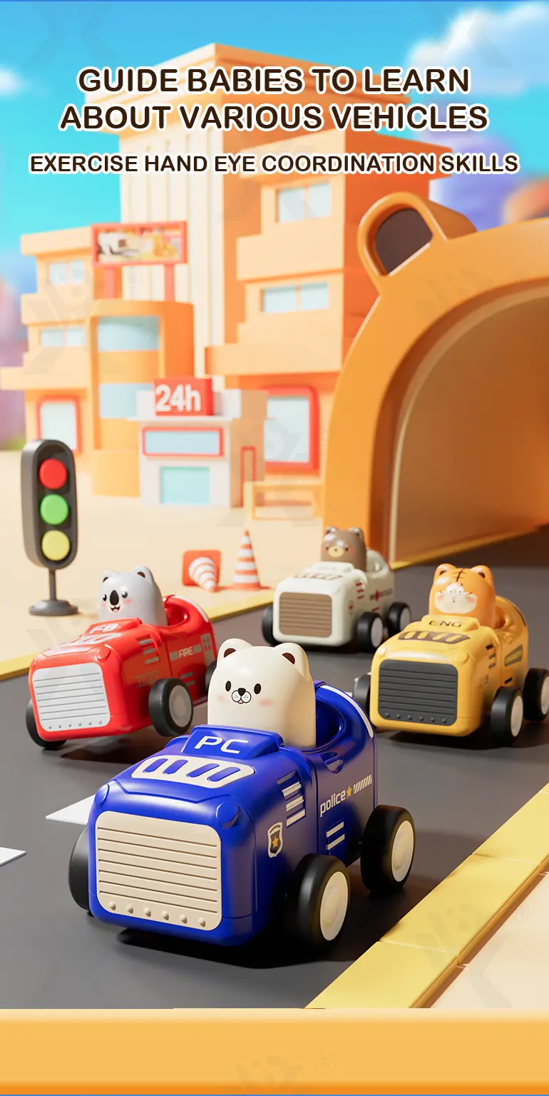 Animal Inertia Car, Toddler Car Toys Supply (TG4388896) — product detail panel 4