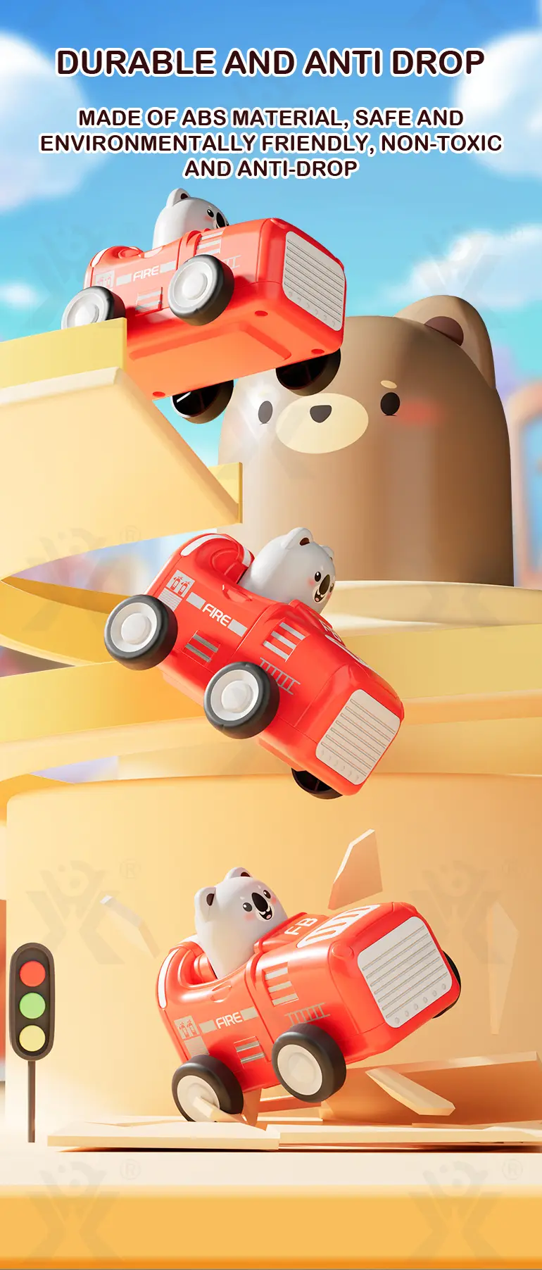 Animal Inertia Car, Toddler Car Toys Supply (TG4388896) — product detail panel 7