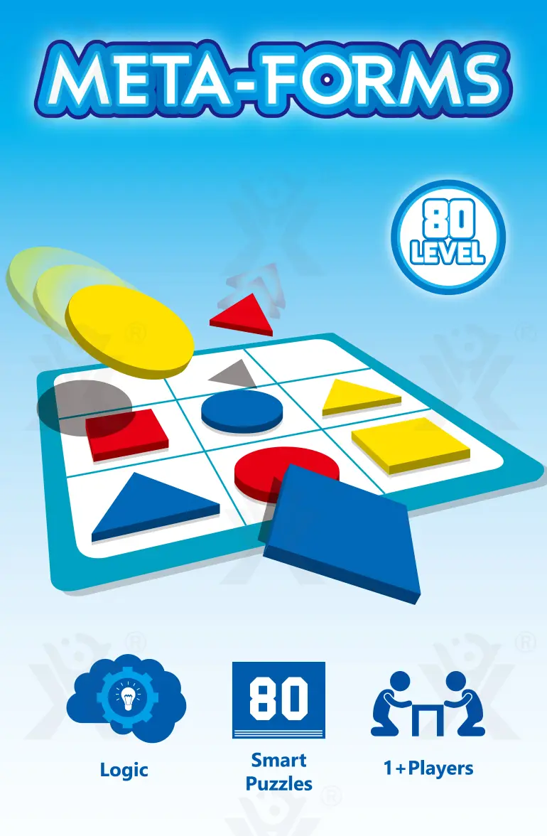 Meta-Forms Toys for Kids, Logic Puzzle Toy (TG1293009) — product detail panel 1