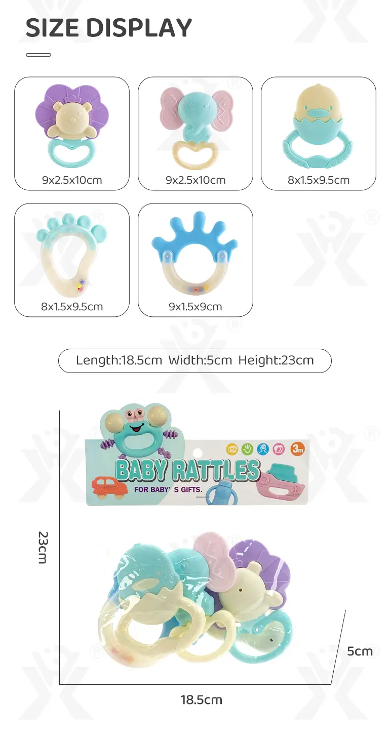 Baby Rattle Teething Toys For 0-6 Months Old (TG4003971) — product detail panel 8