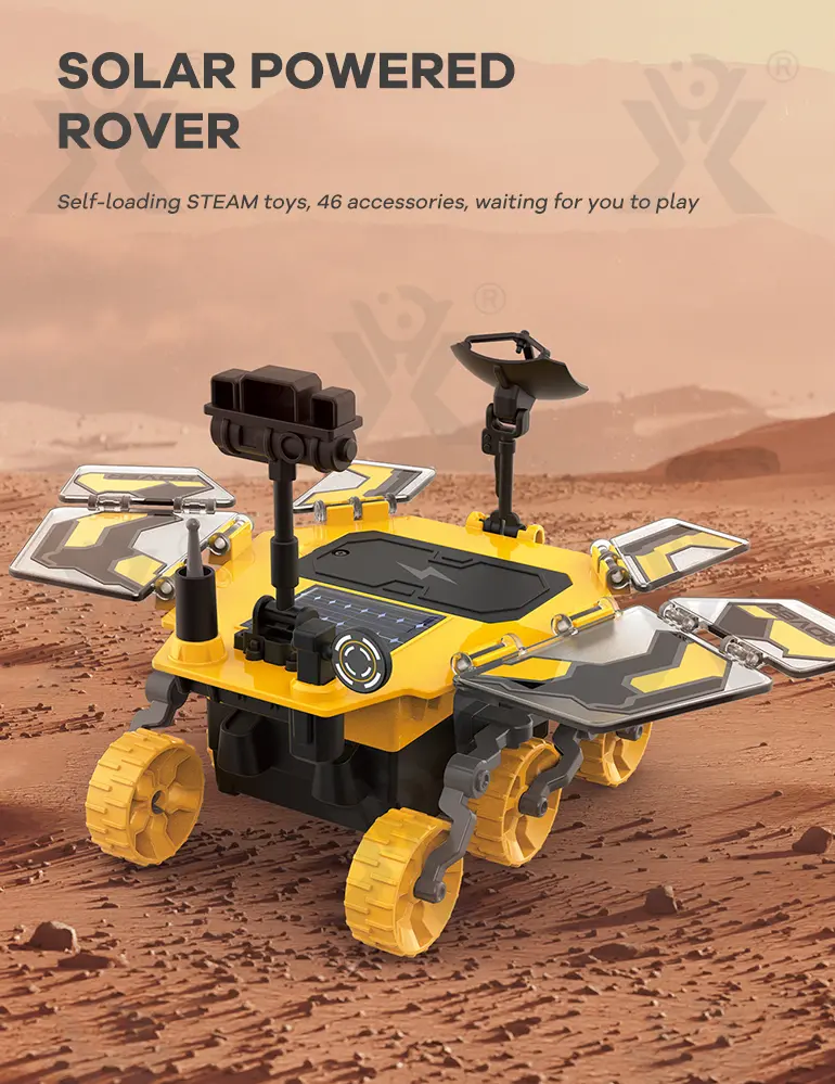 DIY Solar-Powered Rover Kit, Dual Modes (TG2329765) — product detail panel 1