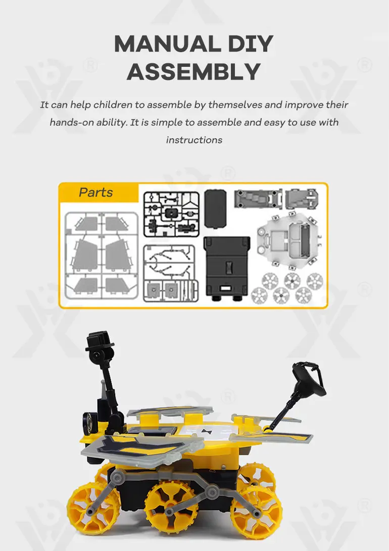 DIY Solar-Powered Rover Kit, Dual Modes (TG2329765) — product detail panel 3