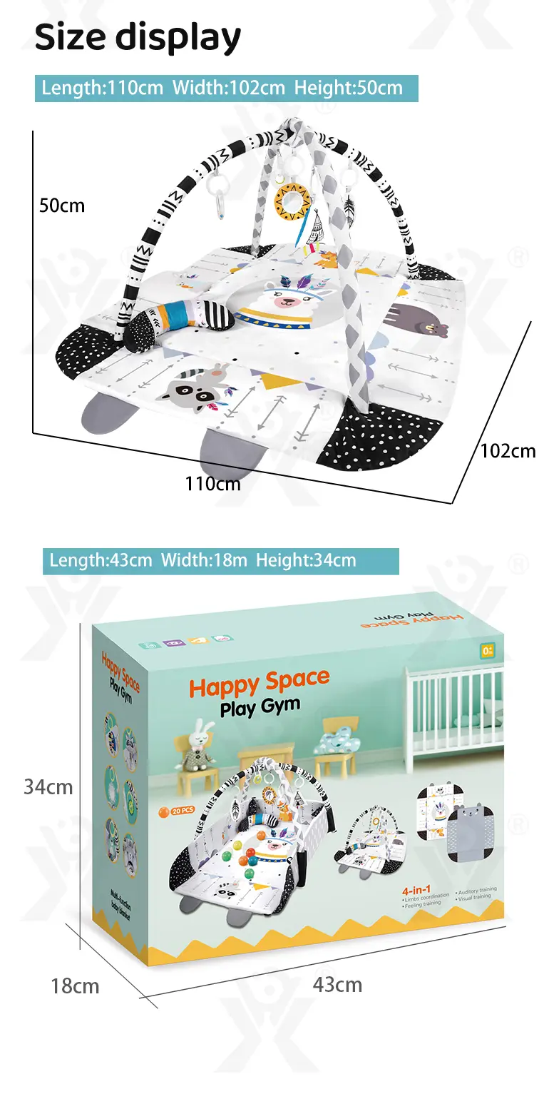 4-In-1 Baby Play Mat Wholesale Supply (TG3922821) — product detail panel 7