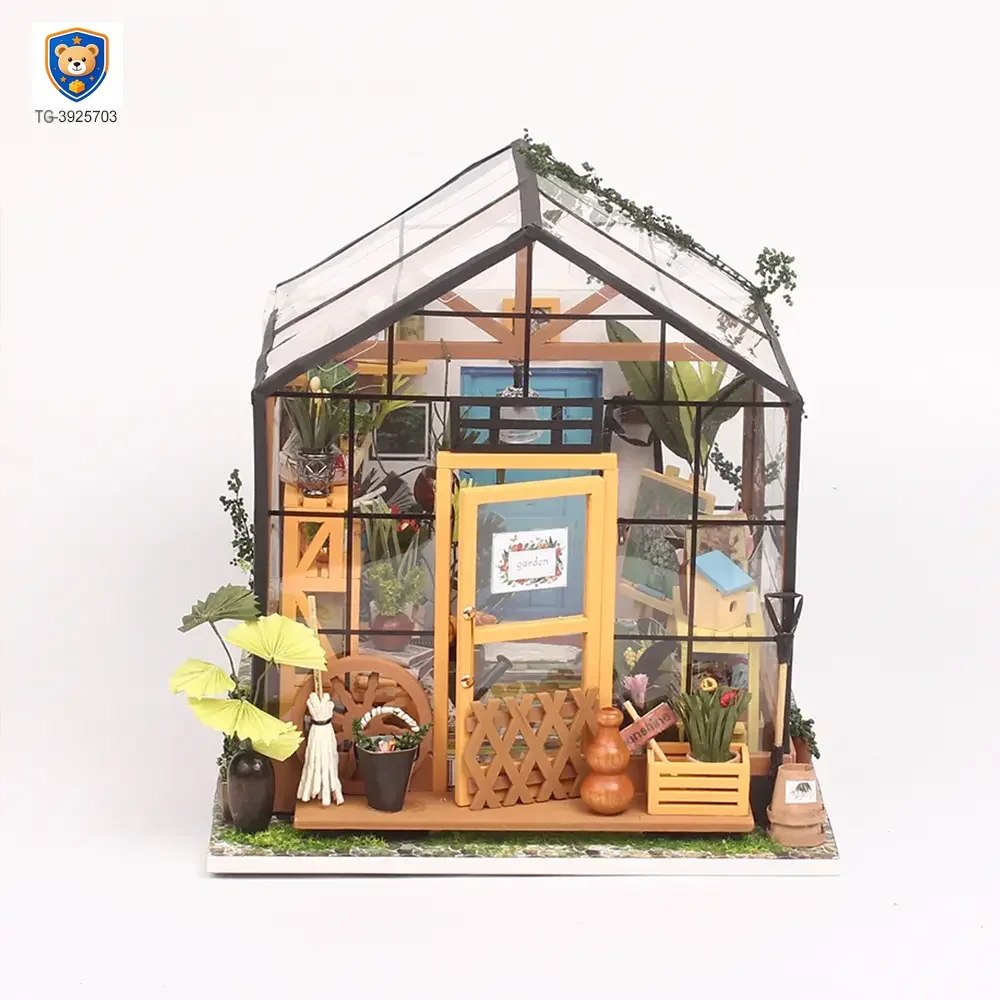 DIY Miniature Set, Flower House Miniature — product view 4