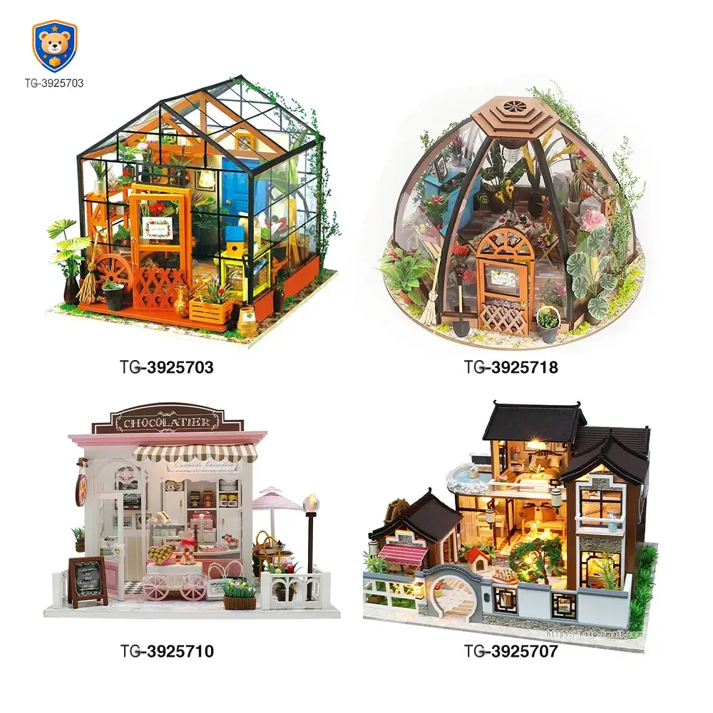 DIY Miniature Set, Flower House Miniature — product view 6