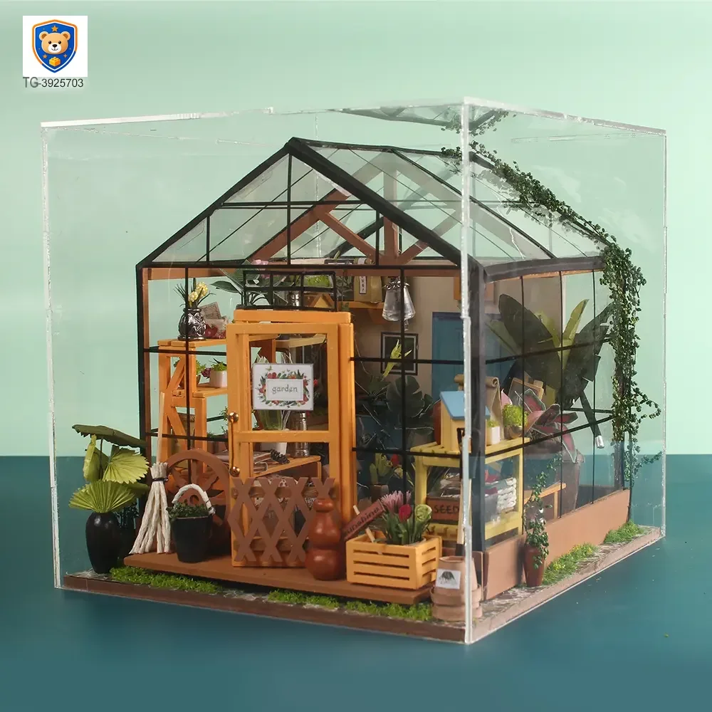 DIY Miniature Set, Flower House Miniature — product view 8