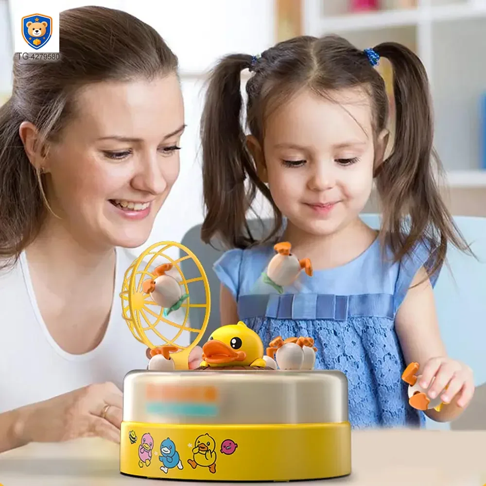 Bouncing Duck Toy, Track and Catch Game — product view 6