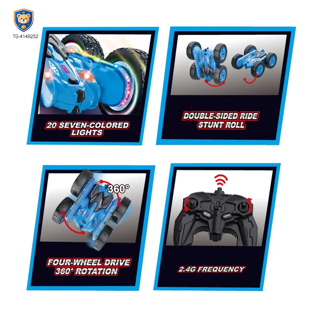 RC Double-Sided Stunt Car Toys — product view 5