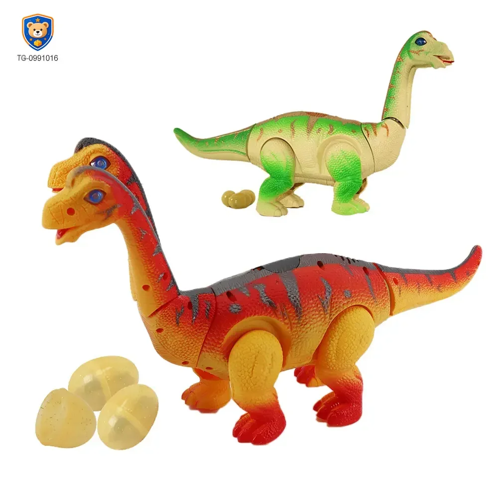 Electric Two-Head Dinosaur Toy, Brachiosaurus — product view 1