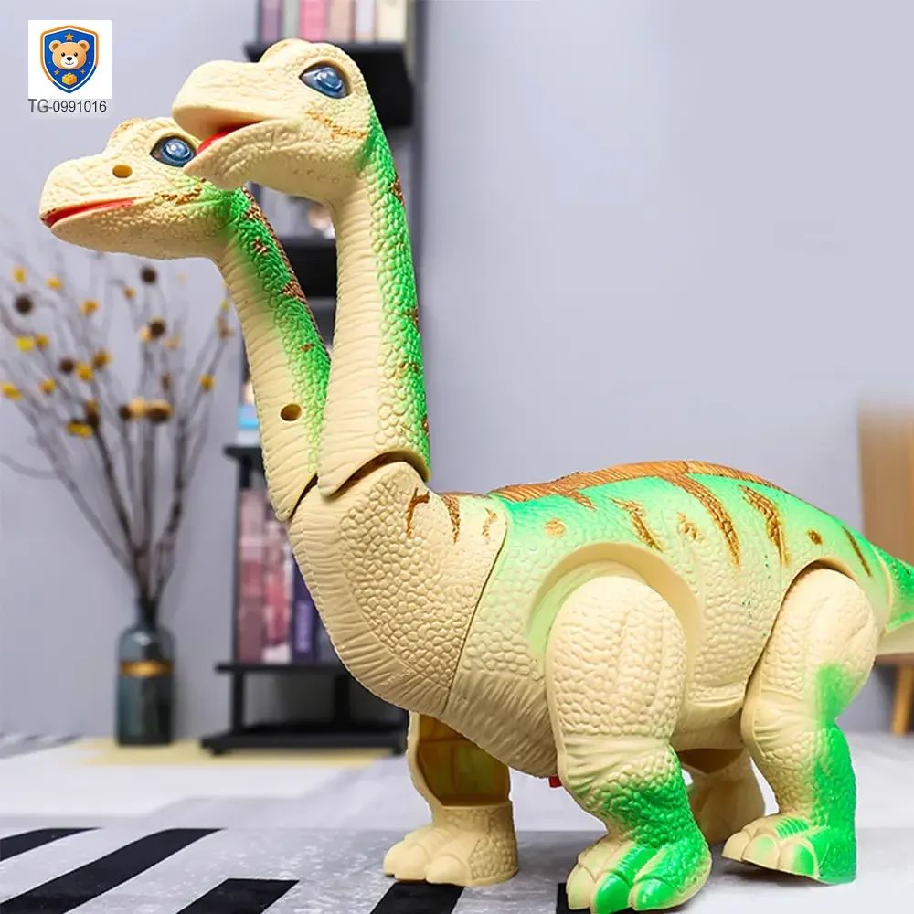 Electric Two-Head Dinosaur Toy, Brachiosaurus — product view 2