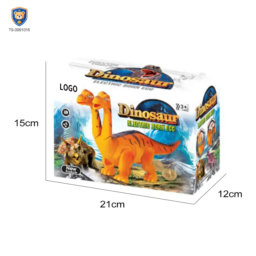 Electric Two-Head Dinosaur Toy, Brachiosaurus — product view 6