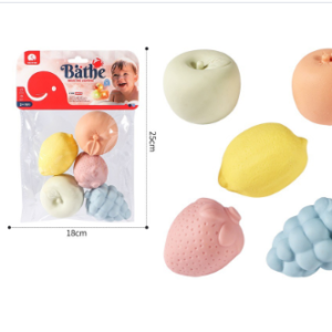 Fruit Bath Toy, Wheat Straw Made