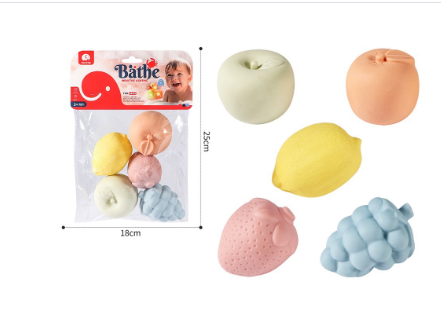 Fruit Bath Toy, Wheat Straw Made (TG5070424) — product detail panel 1