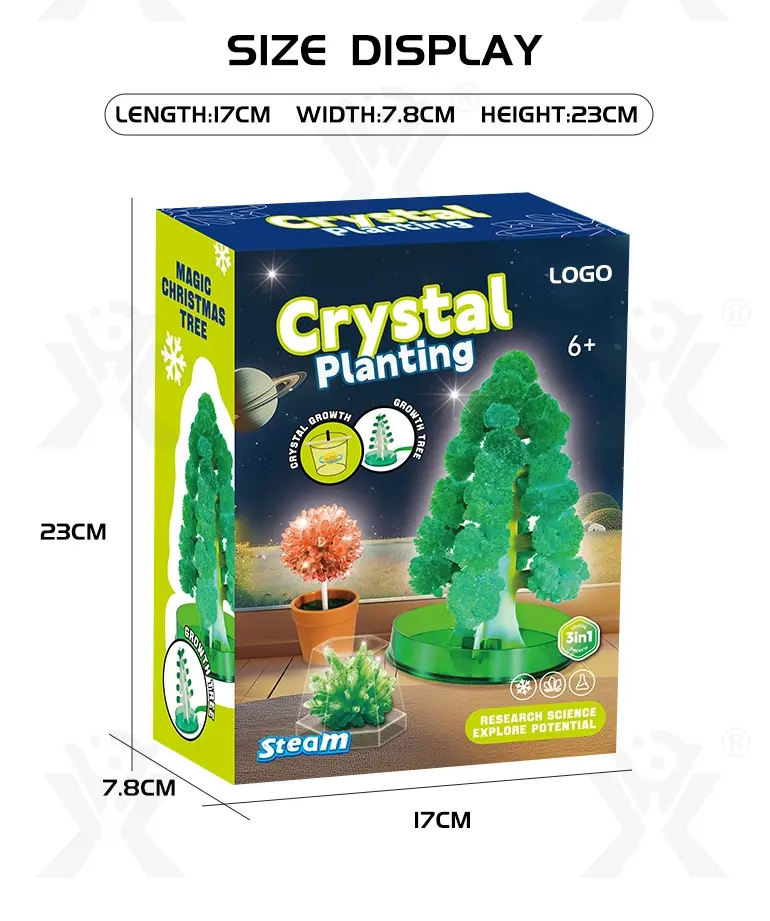Mini Magic Christmas Tree, Crystal Experiment Kit Toy (TG4399727) — product detail panel 12