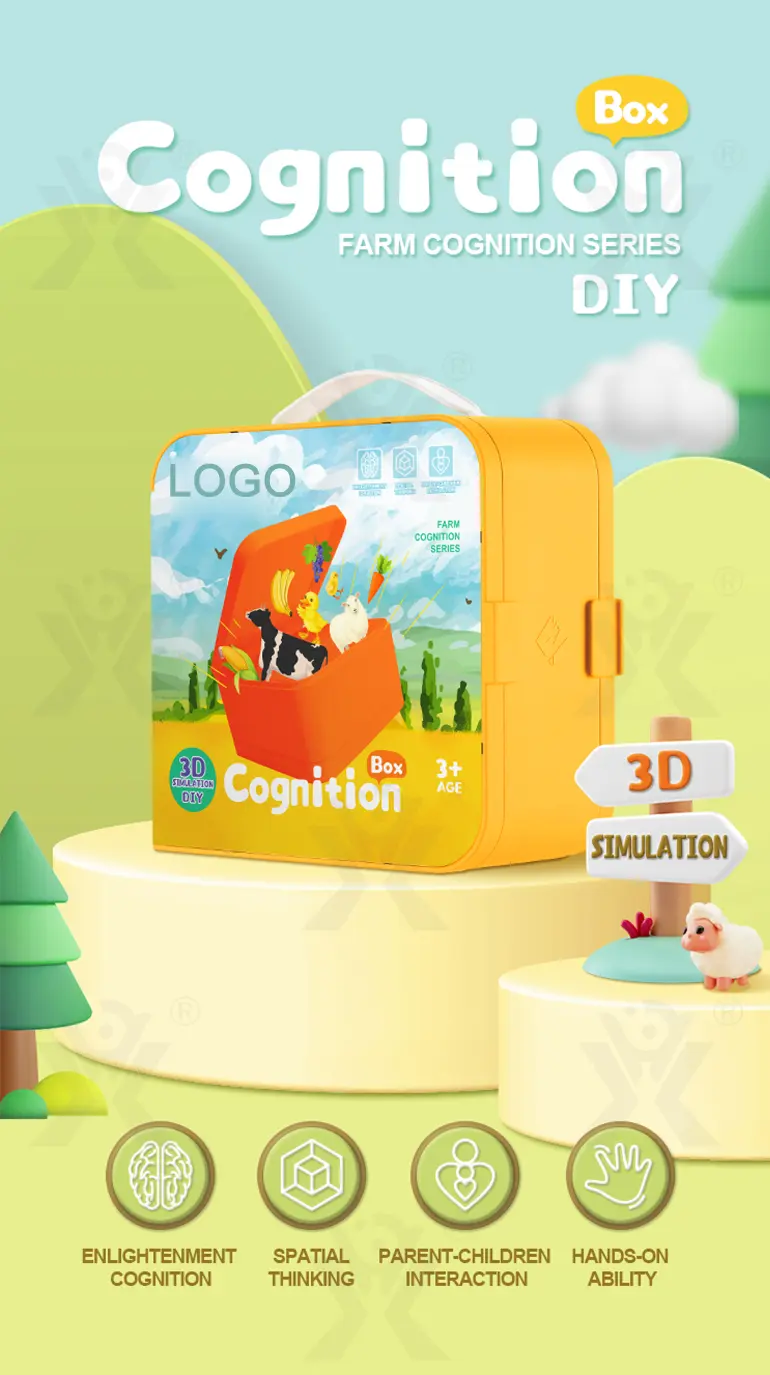 3D Story Book Farm Theme, DIY Quiet Book (TG4464184) — product detail panel 1
