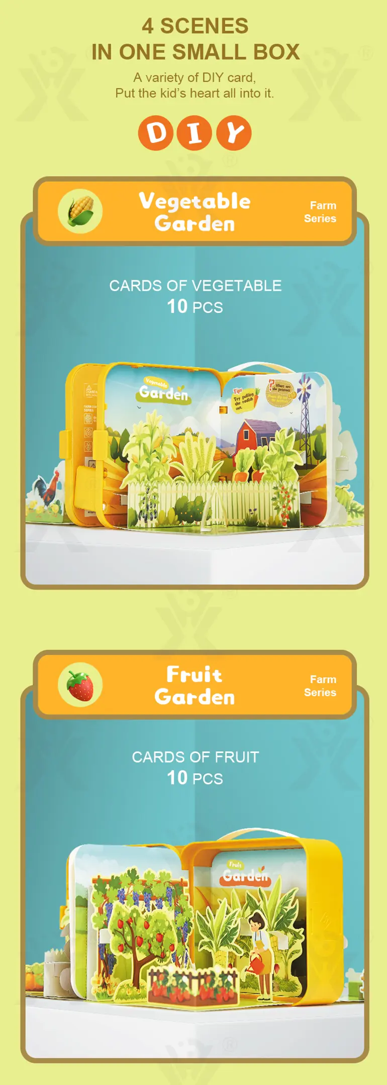 3D Story Book Farm Theme, DIY Quiet Book (TG4464184) — product detail panel 2