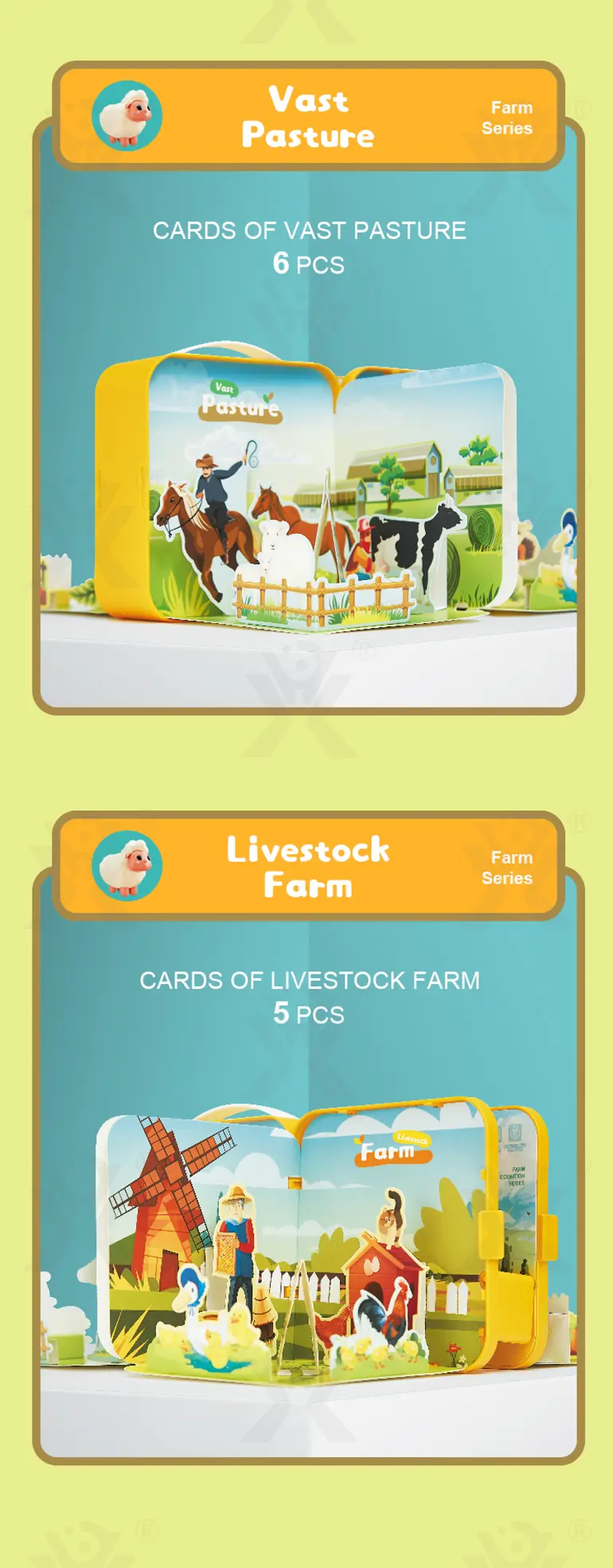 3D Story Book Farm Theme, DIY Quiet Book (TG4464184) — product detail panel 3