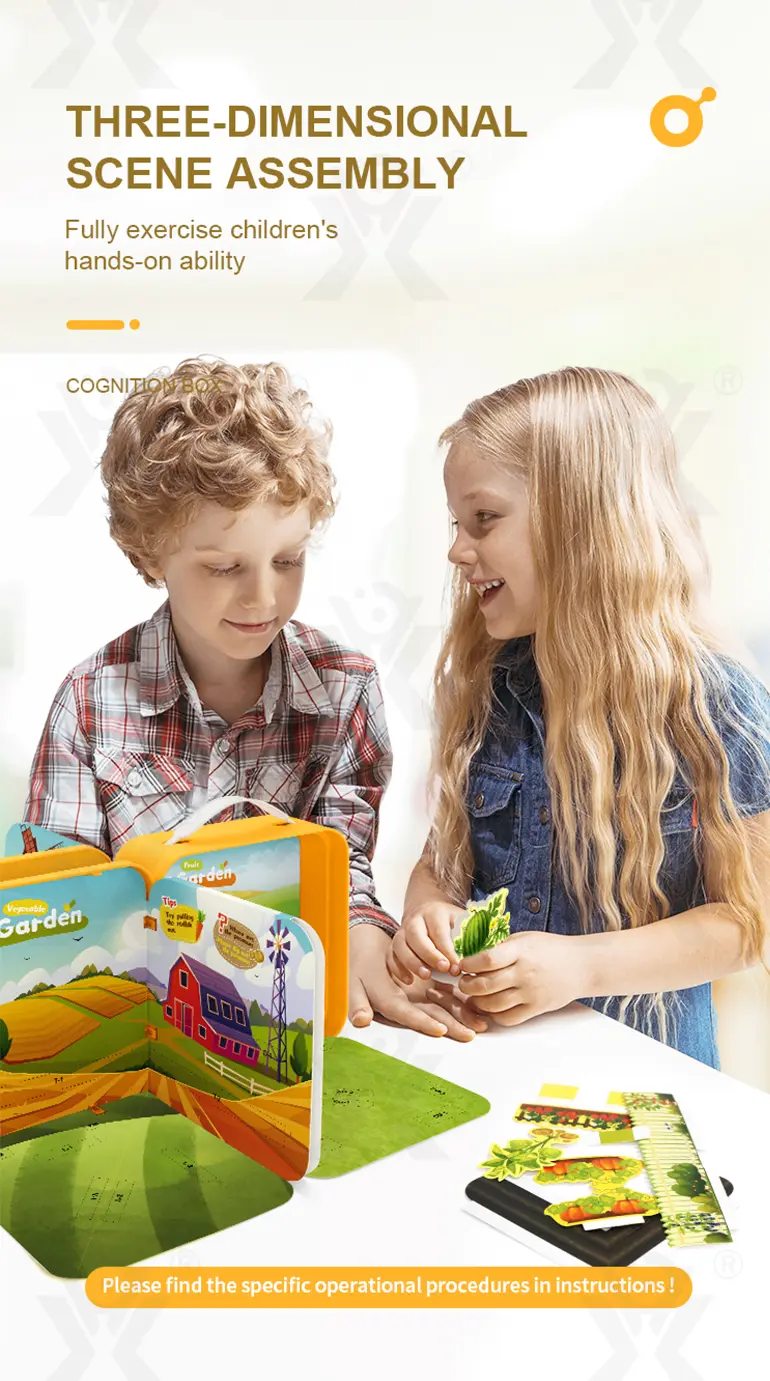3D Story Book Farm Theme, DIY Quiet Book (TG4464184) — product detail panel 4