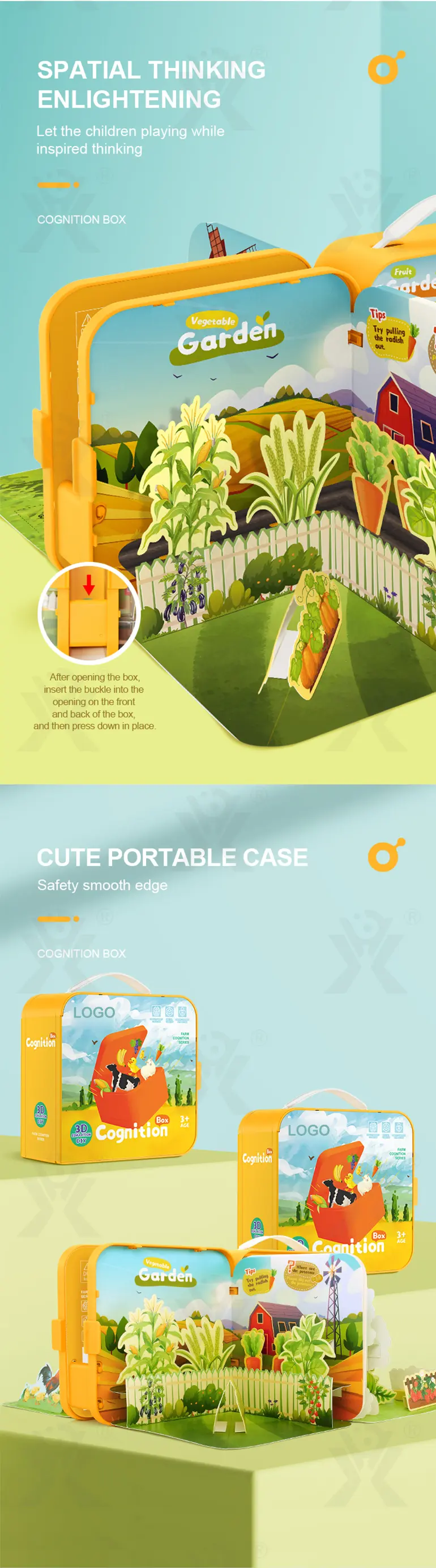 3D Story Book Farm Theme, DIY Quiet Book (TG4464184) — product detail panel 5