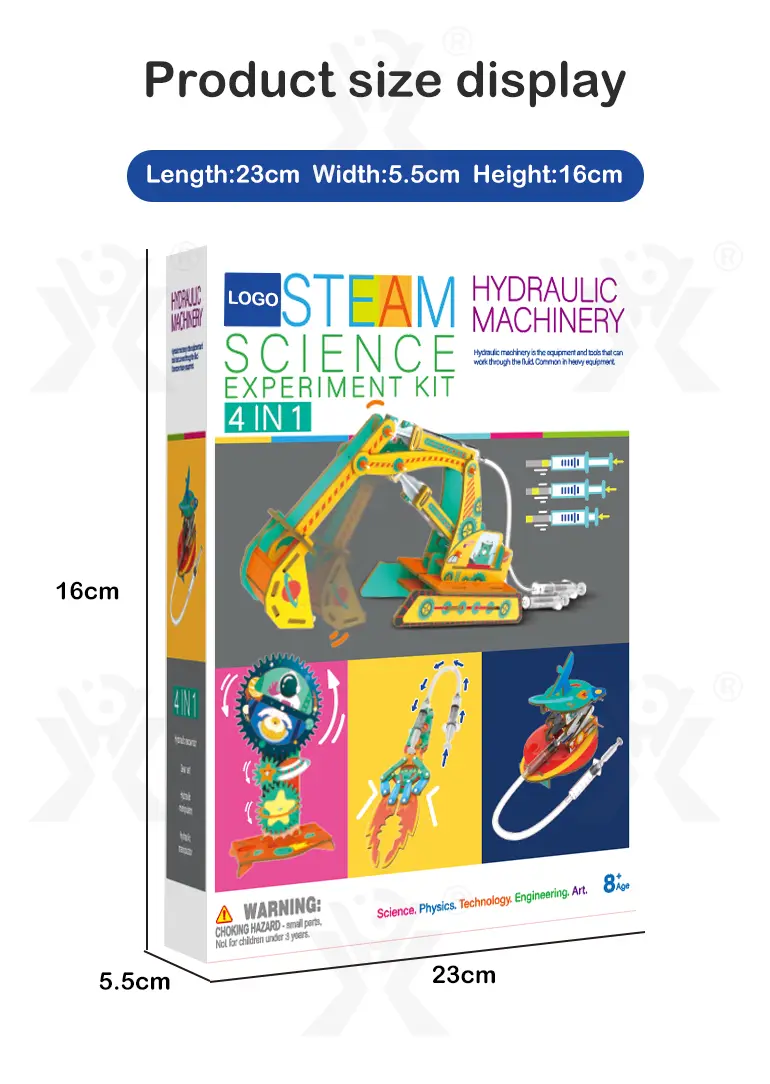 STEM Set, 4 in 1 Hydraulic Machinery Kit (TG4399260) — product detail panel 9